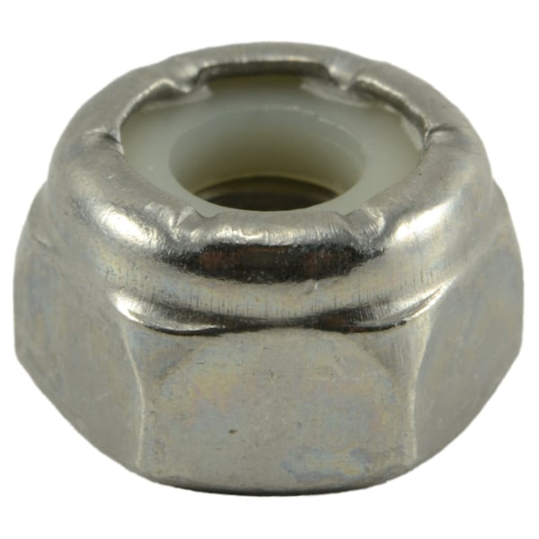 Midwest Fastener Nylon Insert Lock Nut, #10-32, 18-8 Stainless Steel, Not Graded, 100 PK 05288 - main